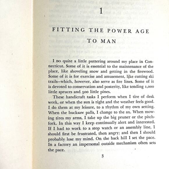 Men at Work by Stuart Chase 1945 First Edition Wartime Book Harcourt Brace - Picture 7 of 8